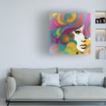 thumbnail image 3 of Canvas Wall Art - Sasha 'Lulu' Wall Art for Living Room, Bedroom, or Office Décor by Trademark Fine Art - 18 x 18 Inches, 3 of 4