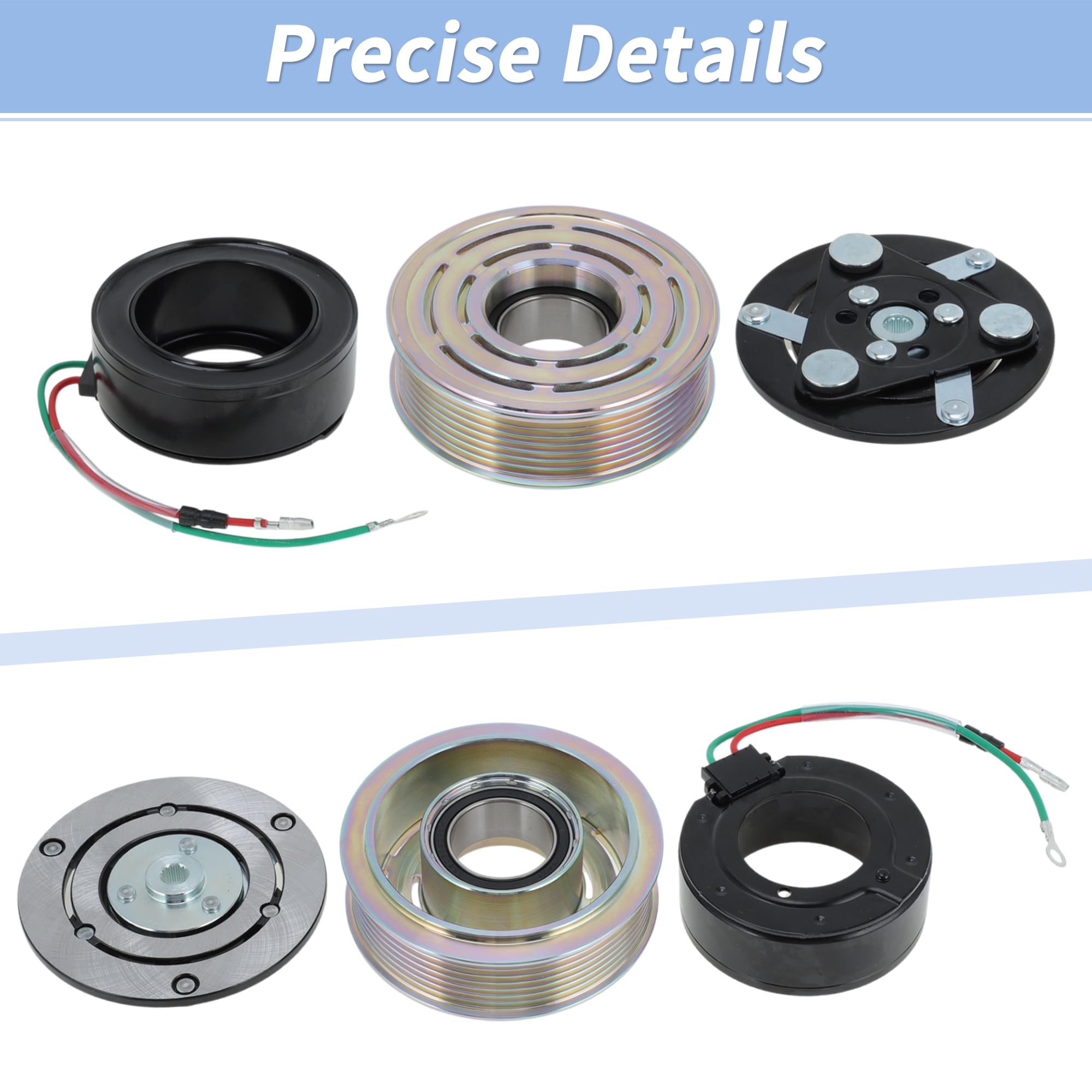 Unique Bargains AC Compressor Clutch Kit for Honda Civic 2012-2014 and CR-V 2007-2015