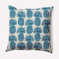 thumbnail image 2 of Simply Daisy 16" x 16" Pineapple Stripes Indoor/Outdoor Polyester Throw Pillow, Sage, 2 of 5