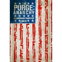 Purge Anarchy Movie Poster 24Inx36In Poster 24x36 Multi-Color Square Adults Best Posters