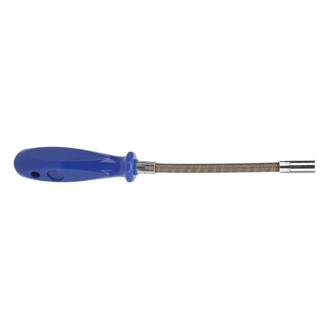 Bendable Hex Screwdriver, 15-24mm Fastening Diameter Flexible Hose Clamp Driver With Hanging Hole For Furniture Assembly For Car Repair