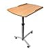 thumbnail image 3 of Prolinemax Adjustable Angle and Height Rolling Laptop Desk Cart Over Bed Hospital Table Stand 26-40 Inch, 3 of 4