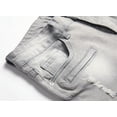 thumbnail image 5 of Boy's Stretch Fit Ripped Destroyed Jeans Pants Cargo Pants Classic Elastic Waist Straight Leg Multi-Pockets Comfy Kids Pants for Boys, 5 of 6