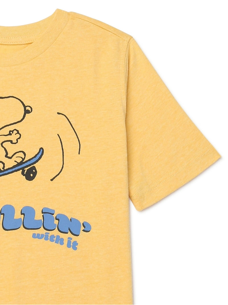 2JSB3☆SNOOPY 365 Kids From Garanimals Boys Snoopy Graphic Tee Short
