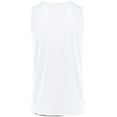 thumbnail image 2 of ASI 161.R04.M Adult Tricot Mesh 2.0 Reversible Jersey, Graphite & White - Medium, 2 of 7