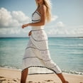 thumbnail image 4 of Womens Summer Beach Dresses Sleeveless Striped Spaghetti Strap Midi Dress Casual Vacation Outfits for Women Cruise Clothes Flowy Vestidos Casuales Para Mujer, 4 of 9