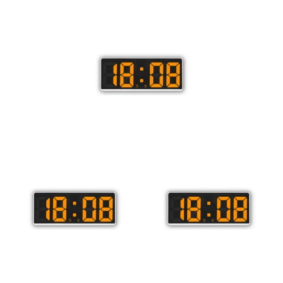 Reloj Digital LED Bearachild Pantalla de Fecha Estilo Simple