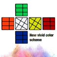 thumbnail image 3 of Cubo mágico Fenghuolun 3x3, cubo de rompecabezas de velocidad, pegatina suave, cubo de rompecabezas 3D, rompecabezas, juguete educativo para niños y niños WD.WDQZL Hogar, 3 of 5