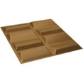 thumbnail image 6 of Ekena Millwork 19 5/8"W x 19 5/8"H Robin EnduraWall Decorative 3D Wall Panel, Bright Coat Gold (Covers 2.67 Sq. Ft.), 6 of 6