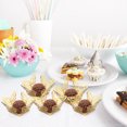 thumbnail image 3 of WORGEOUS 50 Uds. Envoltorios de trufa cuadrados para cupcakes, envoltorios de Chocolate, envoltorios para magdalenas, suministros para fiestas y bodas, 3 of 9