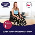thumbnail image 2 of Manta para Silla de Oficina SnuggleBack Cómoda y Acogedora con Forro de Sherpa, 2 of 8