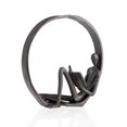 thumbnail image 2 of Escultura sujetalibros Danya B. Lector rodeado contemporáneo, 2 of 7