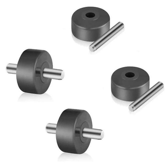 4x Ground Brush Wheels For Shark Vacuum Cleaner Nv350 Nv352 Nv355 Nv356e Nv500 Nv501 And More Hy