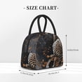 thumbnail image 2 of Salouo Leopard On Tree Branch for Insulated Lunch Bag for Women/Men - Leakproof Cooler Tote Bag Organizer - Reusable Lunch Box for Office Picnic Hiking Beach-One Size, 2 of 6