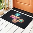 thumbnail image 1 of Funny Non Stop Game Rugs Doormat, Non-Slip Machine Washable Carpets Floor Door Mat , 36" x 24", 1 of 7