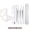 Silver,8 Pcs+Mirror, variant on 8 Pcs Pimple Popper Tool Kit,Nose Blackhead Remover,Precision Tweezers,Pimple Popper,Milia/Ingrown Hair Extractor,Comedone Clip Set for Nose/Eye/Face Skin Blemish