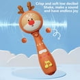 thumbnail image 4 of Dvkptbk Kiddie Drum Children's Light-Emitting Toys Musical Hand Rattles Can Be Bitten Hand Rattle Education, 4 of 6