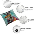 thumbnail image 6 of Hippie Animal Rhinoceros Greeting Cards Pack of Blank Cards with Envelopes Whimsical  Blank Note Cards, 6 of 7
