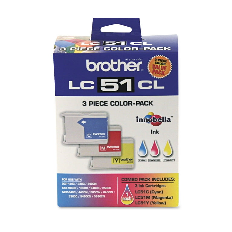 Brother Genuine LC513PKS Printer Cartridges -