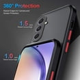 thumbnail image 4 of 5SE Matte Shockproof Camera Protect shell For Samsung Galaxy A54 A34 A24 A14 A 14 24 34 54 5G 4G, 4 of 4