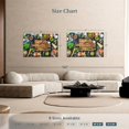 thumbnail image 4 of Elephant Stock Italian Cooking Wall Art - Horizontal Canvas Wall Art - Dining Room Wall Decor - Hobbies And Lifestyle Canvas - Brown And Teal Decor - 51" x 34", 4 of 8