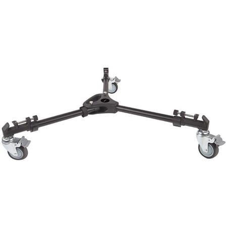 UPC: 0681066664766 | Professional Video Tripod Dolly with 15 – 24  Leg Extension  55 lbs Capacity