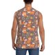 thumbnail image 4 of Balery Cute Little Fox Camisetas sin mangas para hombre, absorbe la humedad y protege contra el mal olor.-X-Large, 4 of 7