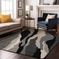thumbnail image 4 of Dalyn Rugs Premium Machine Washable Mayfield AMF1047 Black 10' x 14' Rug, 4 of 7