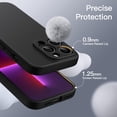 thumbnail image 6 of JETech Magnetic Silicone Case for iPhone 13 Pro Max 6.7-Inch, Compatible with MagSafe, Phone Cover with Camera Lens Full Protection (Black), 6 of 6