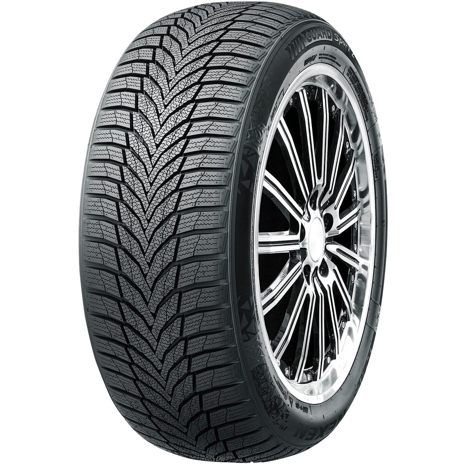 One New Nexen Winguard Sport 2 215/50R17 95V XL (Studless) Snow Winter Tire Fits: 2012-18 Ford Focus Titanium, 2016-18 Honda Civic EX-T