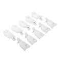 thumbnail image 4 of 10pcs Durable Reusable Plastic Nail Art Polish Soak Off Remover Wrap Cleaner Clip Cap Tool (White), 4 of 5