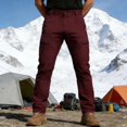 thumbnail image 5 of ThriftyPlait Men Multi Pocket Cargo Pants Casual Straight Leg Stretch Work Trousers Fashion Durable Outdoor Hiking Daily Utility Pants, 5 of 6