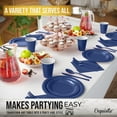 thumbnail image 2 of Tableware Party Kit for 20 Guests - Royel Blue 222 piece, 2 of 6