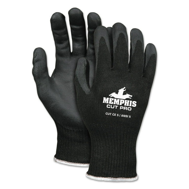 Cut Pro 92720NF Gloves, Large, Black, HPPE/Nitrile Foam Cut Pro 92720NF Gloves, Large, Black, HPPE/Nitrile Foam