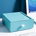 thumbnail image 1 of Desktop Storage Box Drawer Design Strong Load Bearing Stackable Desktop Organizer Storage Box for Stationery, 1 of 5