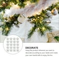 thumbnail image 3 of 100 piezas exquisitos parches de tela de estrella apliques de tela DIY parches de tela de Navidad decoración, 3 of 8