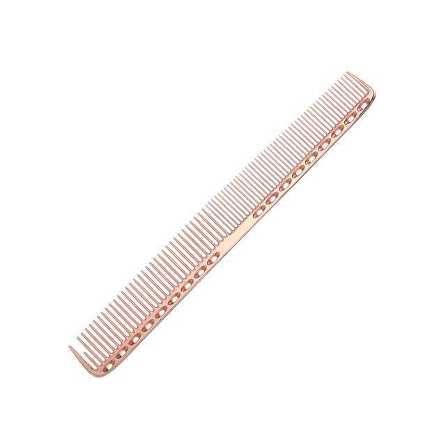 Peine de corte de aluminio espacial para corte de cabello y peinado yeacher Peine
