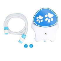 Step On Dog Water Sprinkler, Sensitive Outdoor Dog Water Fountain Anti Slip Self Operated Interactive Stable Structure With Hose For Courtyard