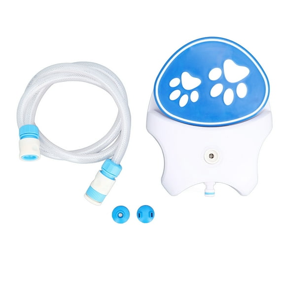 Step On Dog Water Sprinkler, Sensitive Outdoor Dog Water Fountain Anti Slip Self Operated Interactive Stable Structure With Hose For Courtyard