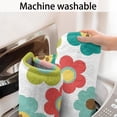 thumbnail image 5 of Pioneer Flower Floral Print Pattern Bathroom Rugs Mat, Non Slip Microfiber Bathroom Rug with Rubber Backing, Soft Mats for Bathroom Floor Tub Shower, 24"x60", 5 of 5
