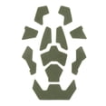 thumbnail image 2 of de casco alto DIY 11 unids/set accesorios de casco Verde shamjiam Pegatinas Cascos, 2 of 8