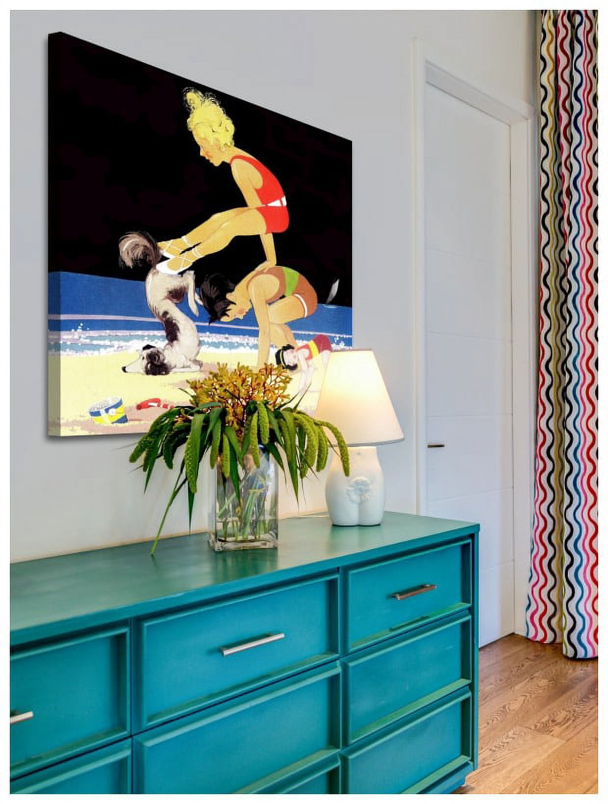 Marmont Hill "Gymnastics" by Curtis Painting Print on Canvas