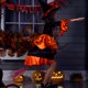 thumbnail image 4 of Escoba de Halloween, escoba de bruja, escoba de malla de bruja creativa, suministros para fiesta de Halloween, 4 of 6
