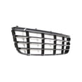 thumbnail image 3 of For Volkswagen Jetta 2005 06 07 08 09 2010 Bumper Grille | Front | Center | Plastic | Textured Black | With Bars Design | Replacement For VW1036106 | 1K0853677C9B9, 3 of 4