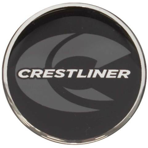 Crestliner Boat Steering Wheel Decal 2294399 | Raised Emblem Sticker