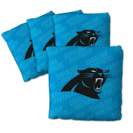 NFL Carolina Panthers Cornhole Bags - 4PK - Blue