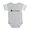 Heather Gray, variant on CafePress - Tis Herself - Cute Infant Baby Football Bodysuit