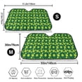 thumbnail image 3 of Kdxio Tennis Balls Print Windshield Sun Shade,UV Rays and Sun Heat Protection,Sunshade for Car Windshield,Car Shade Front Windshield -, 3 of 6