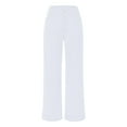 thumbnail image 5 of Jeans For Women High Waist Straight Leg Relaxed Fit Fashion Stretch Denim Pants Lightweight Comfort Travel Long Jeans With Pocket White XXL, 5 of 5