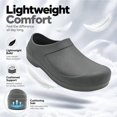 thumbnail image 4 of Chef Shoes for Men Women Slip On Garden Clogs EVA Non-Slip Kitchen Outdoor Yard Work Oil & Water Resistant, 4 of 6